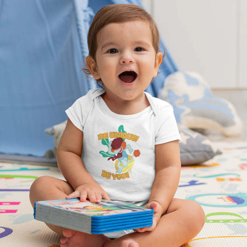 Be Unique! Be You! Fraggle Rock Baby Grow - Image 2