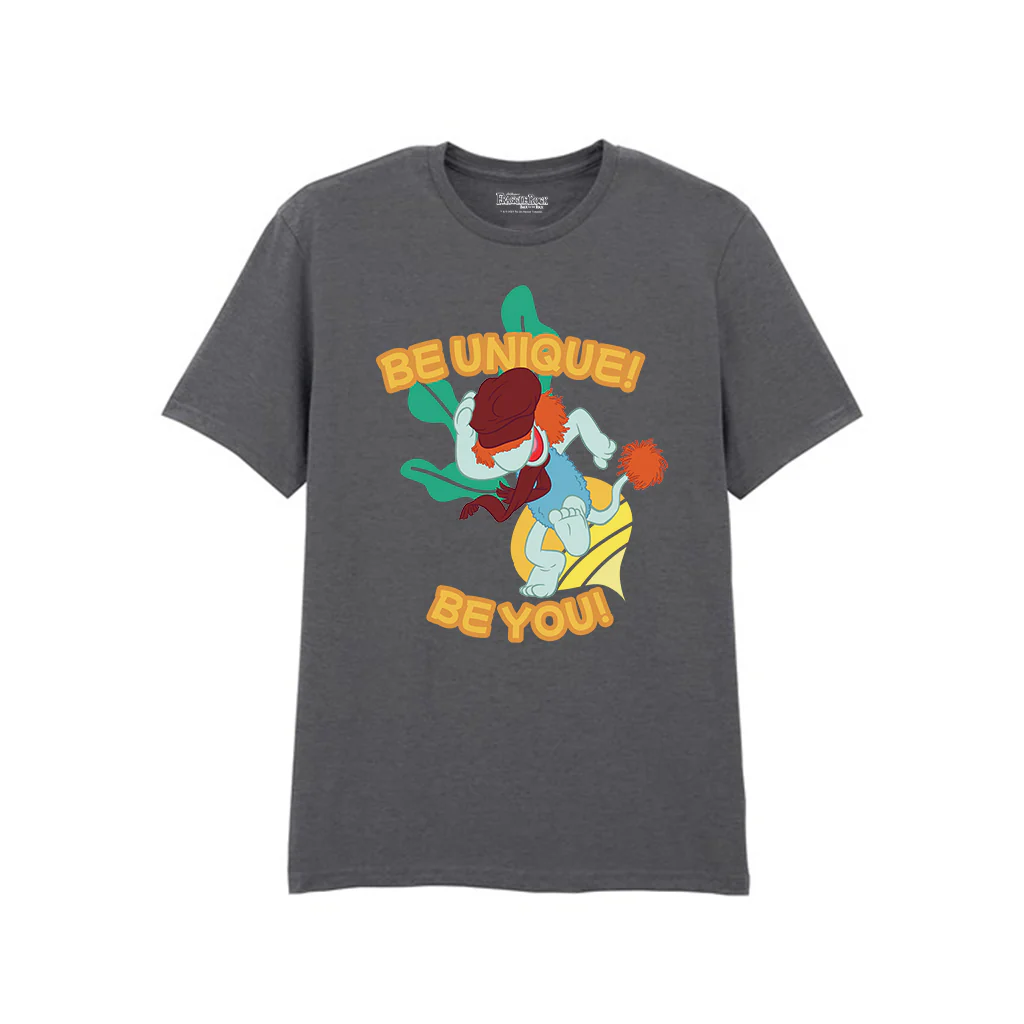 Be Unique! Be You! Fraggle Rock T-Shirt - Image 3