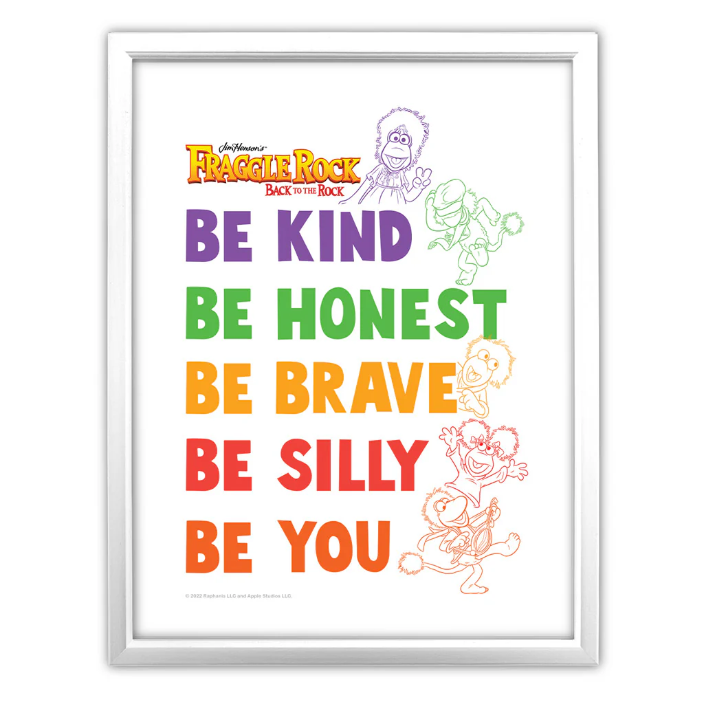 Be You Inspirational - Fraggle Rock Art Print - Image 2