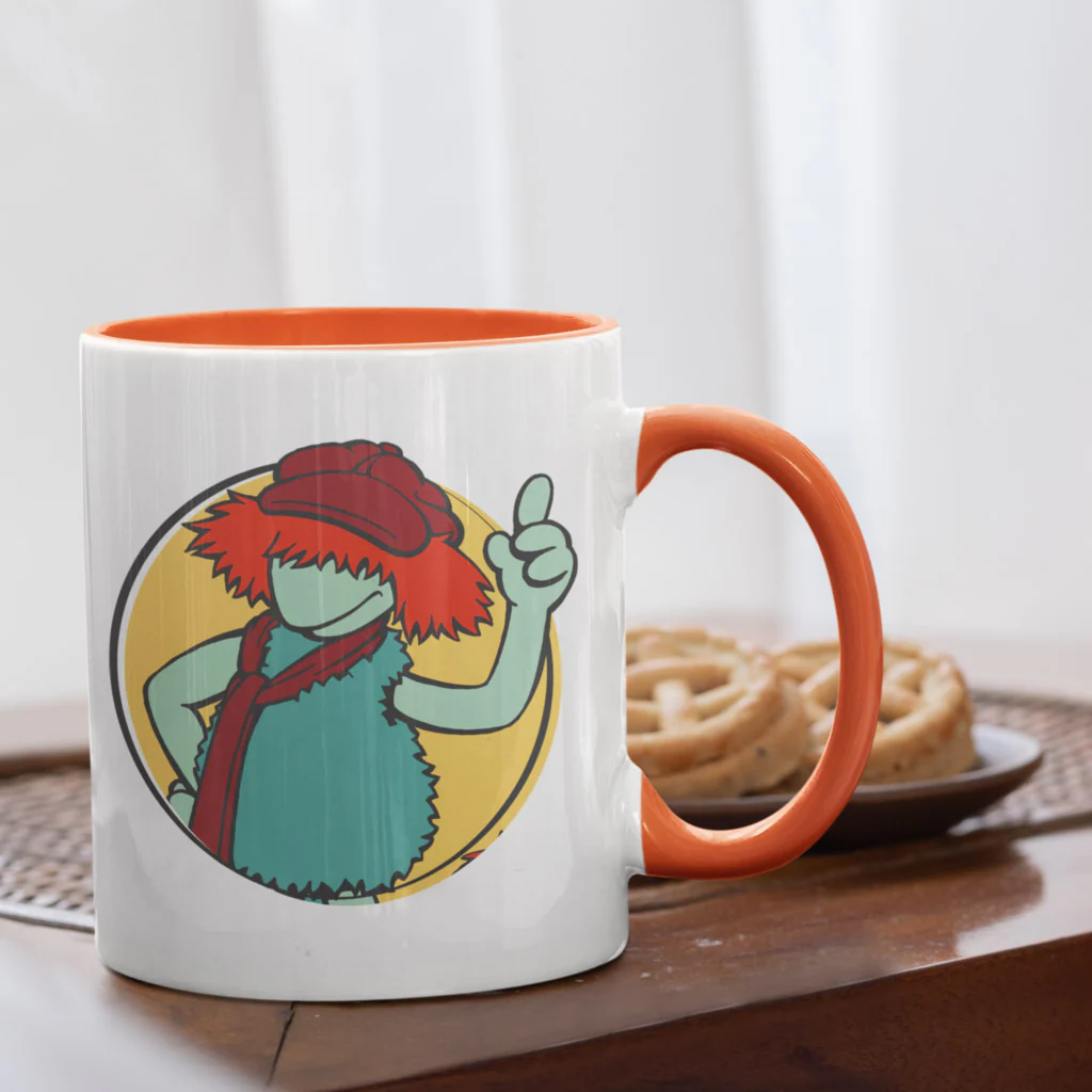 BOOBER - Fraggle Rock Classic Coloured Mug - Image 2