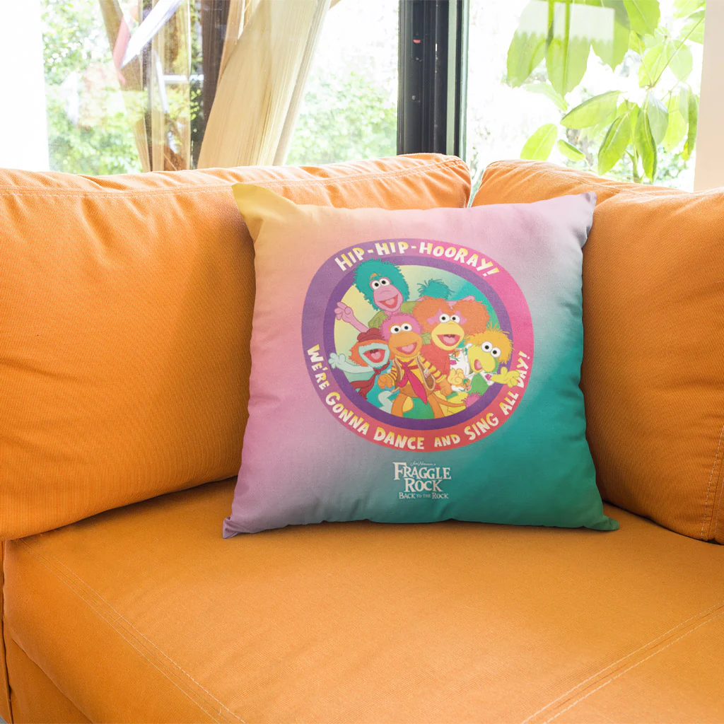 Dance Checkered - Fraggle Rock Cushion - Image 2