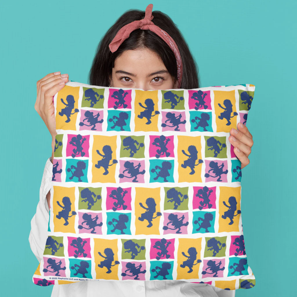 Dance Checkered - Fraggle Rock Cushion - Image 3