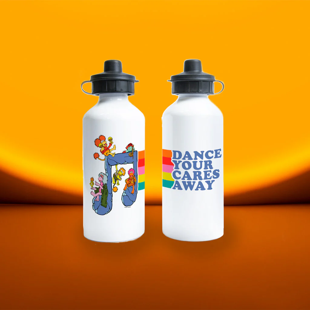 Dance Your Cares Away - Fraggle Rock Classic Water Bottle - Image 2