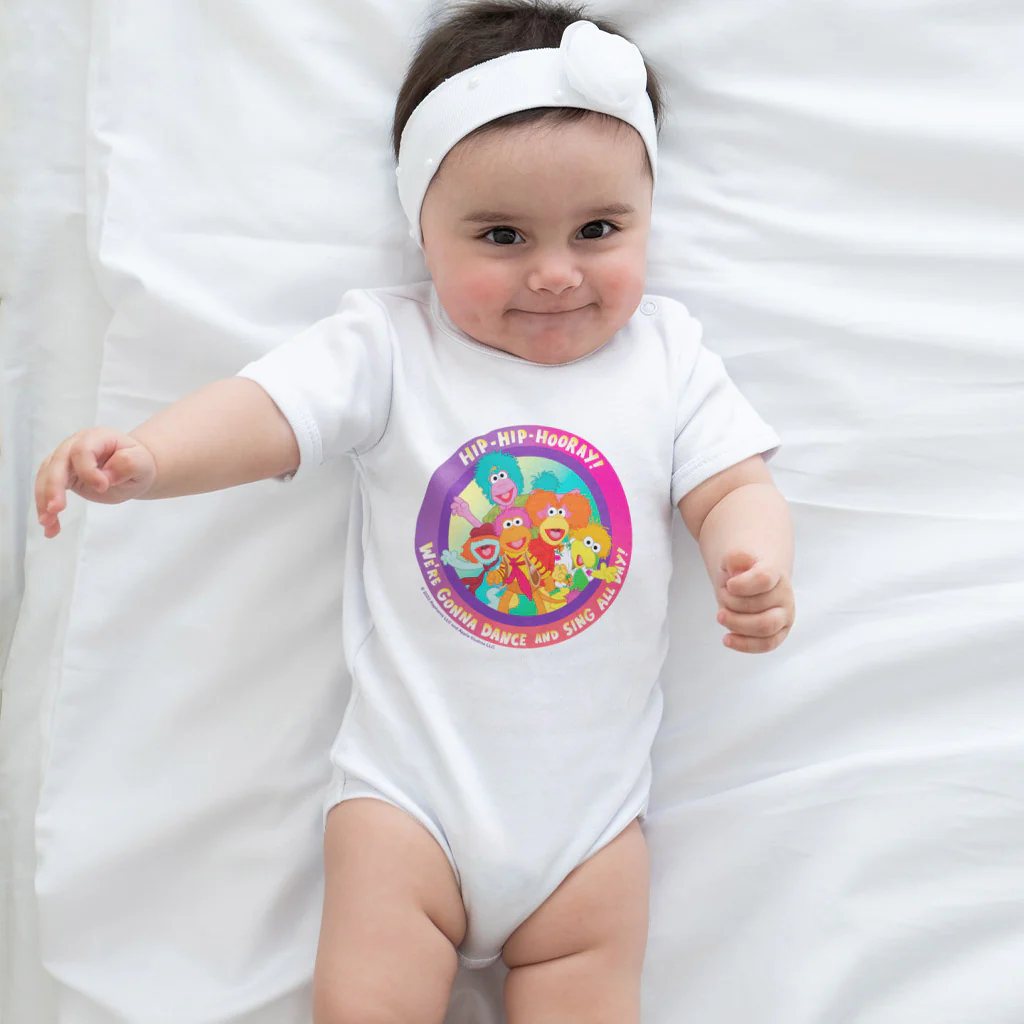 Hip-Hip-Hooray! - Fraggle Rock Baby Grow - Image 3