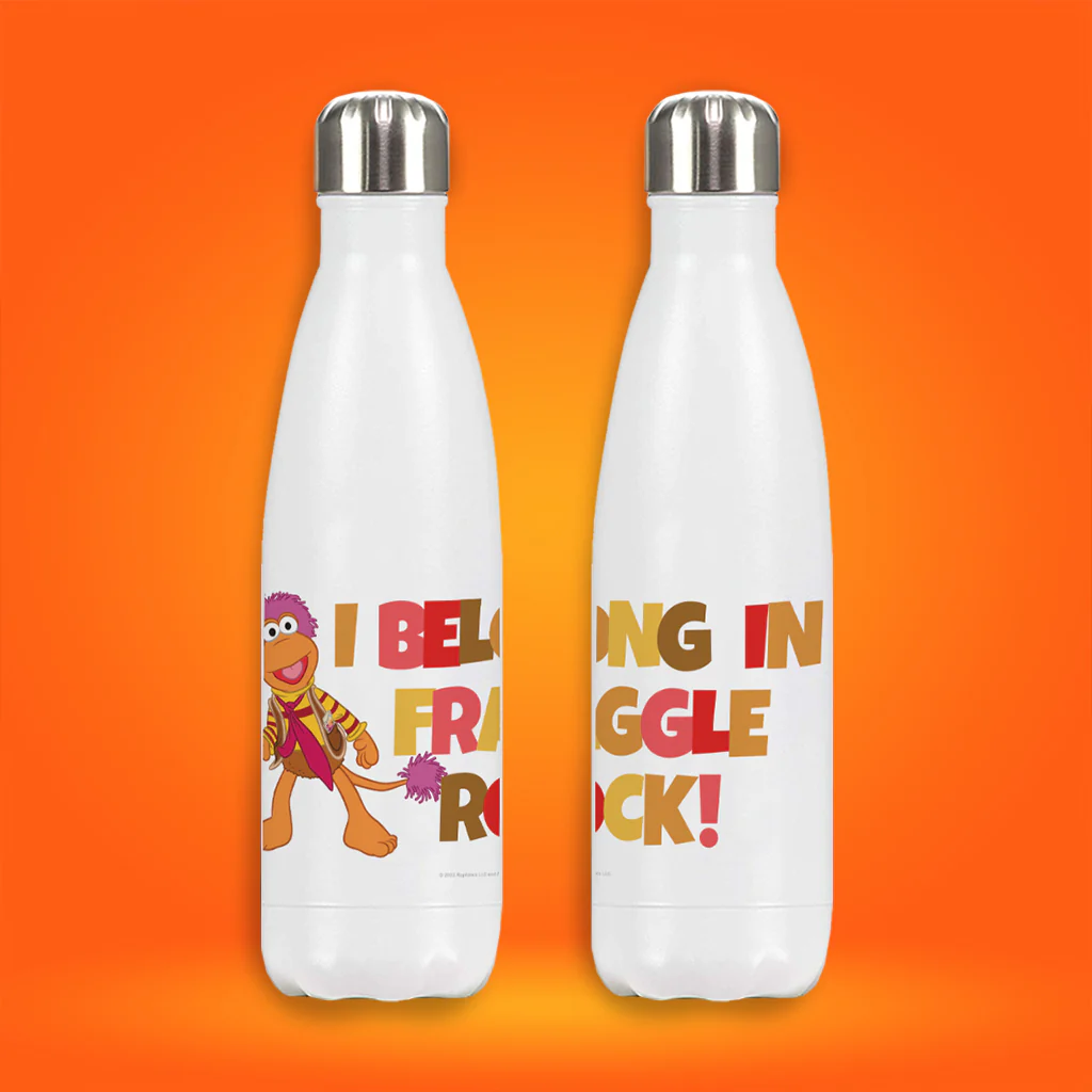 I Belong in Fraggle Rock! Premium Water Bottle - Image 2