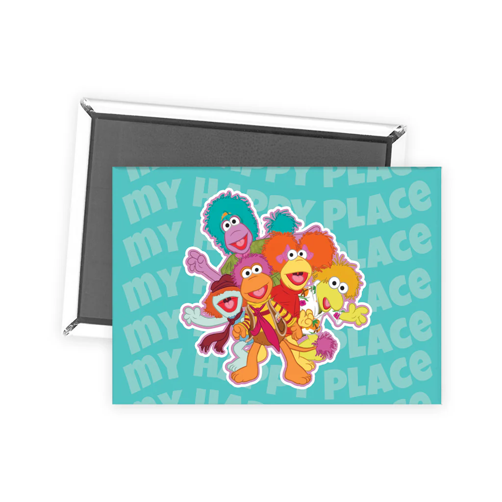 My Happy Place Fraggle Rock Magnet