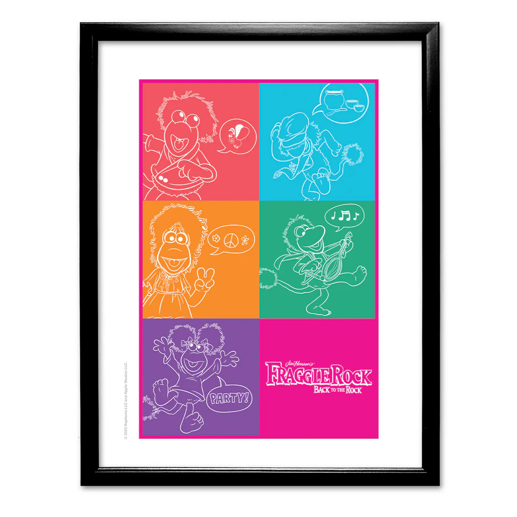 Pop Art - Fraggle Rock Art Print - Image 3