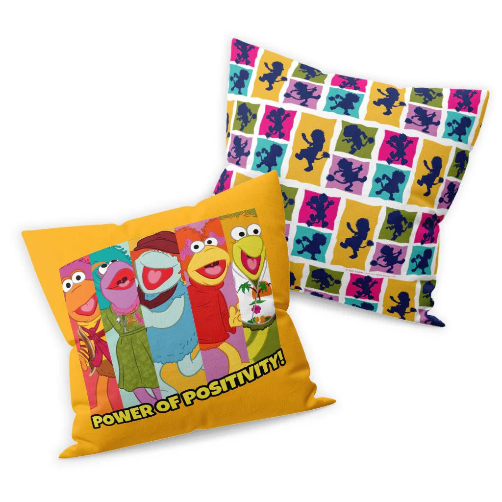 Power of Positivity! Fraggle Rock Cushion