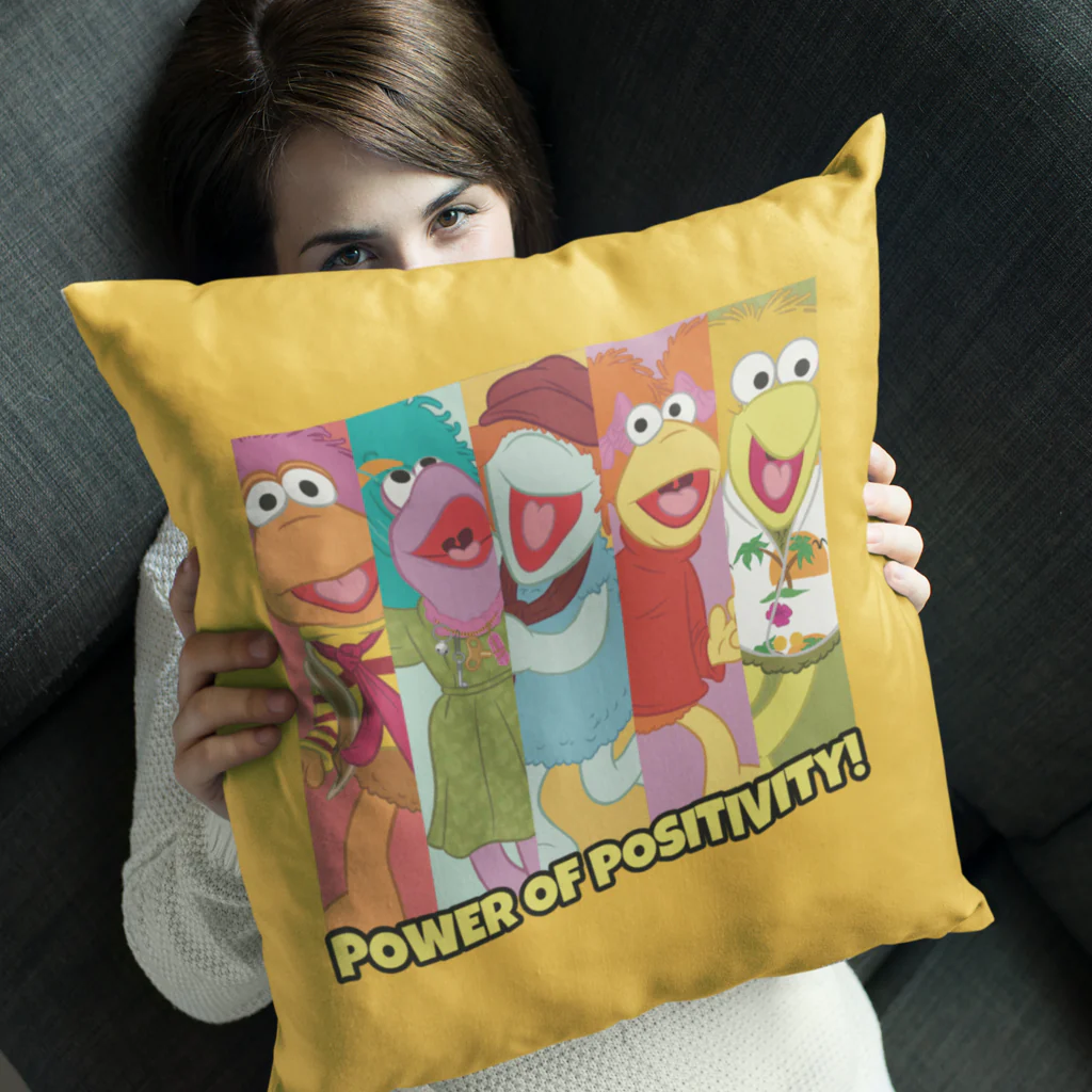 Power of Positivity! Fraggle Rock Cushion - Image 2