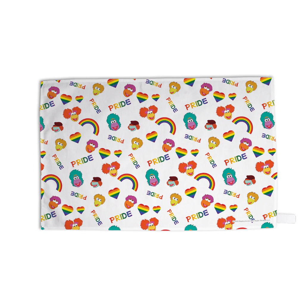 Pride Fraggle Rock Tea Towel