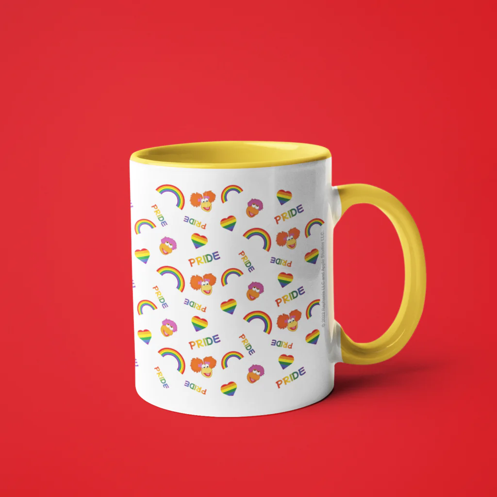 Red and Gobo Pride Coloured Mug - Image 2