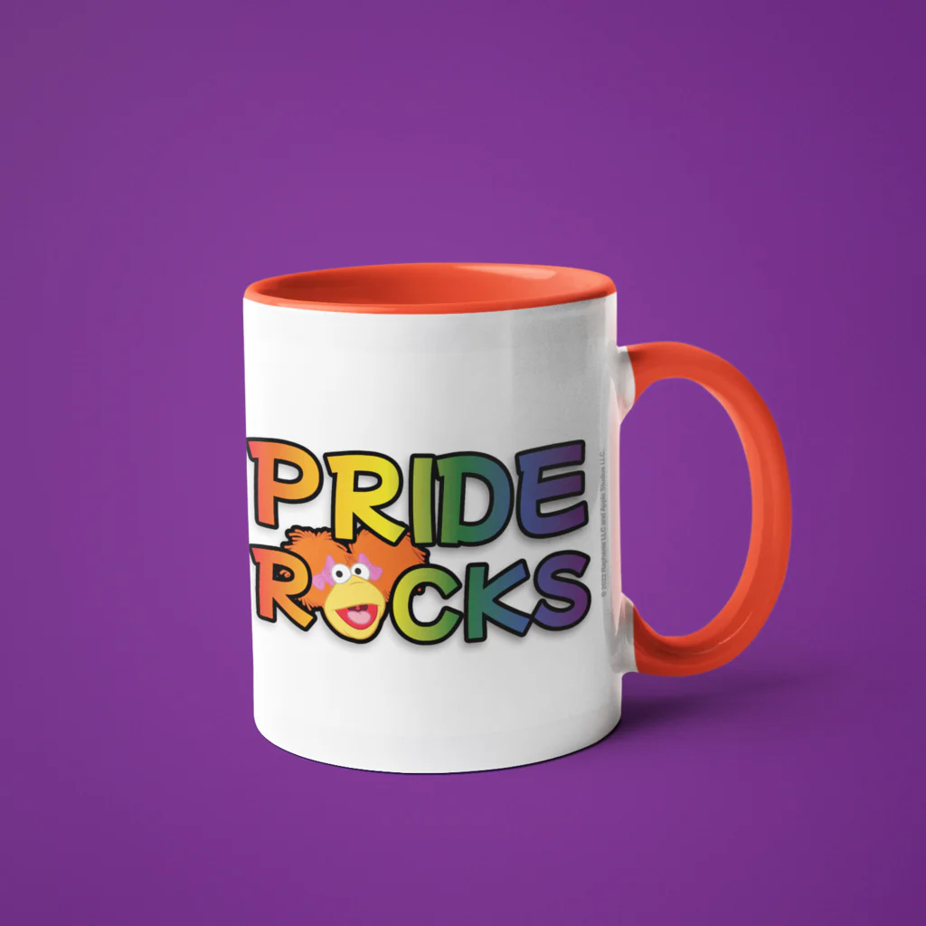 Red Fraggle Pride Rocks Coloured Mug - Image 2