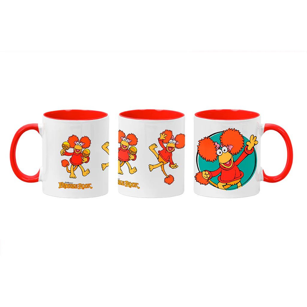 RED - Fraggle Rock Classic Coloured Mug - Image 3