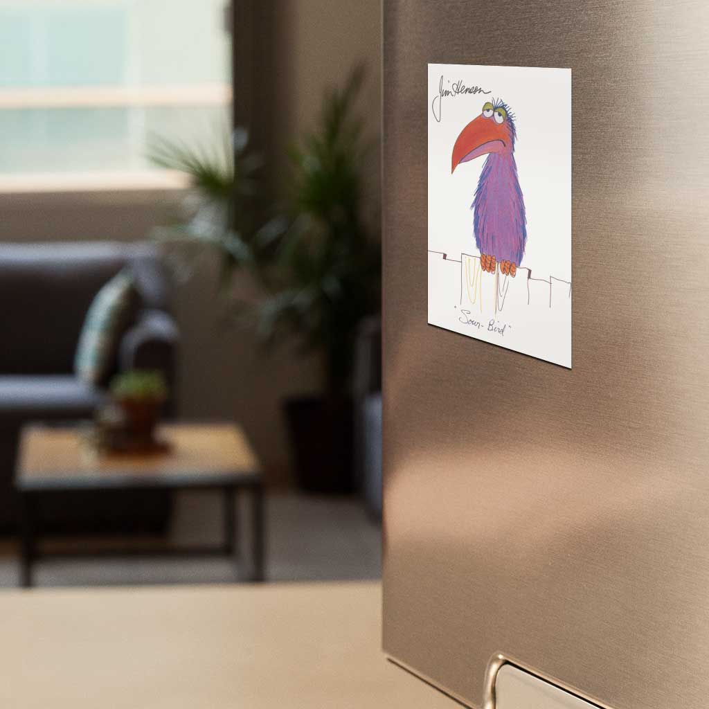 Sour Bird - Jim Henson's Signature Magnet - Image 2