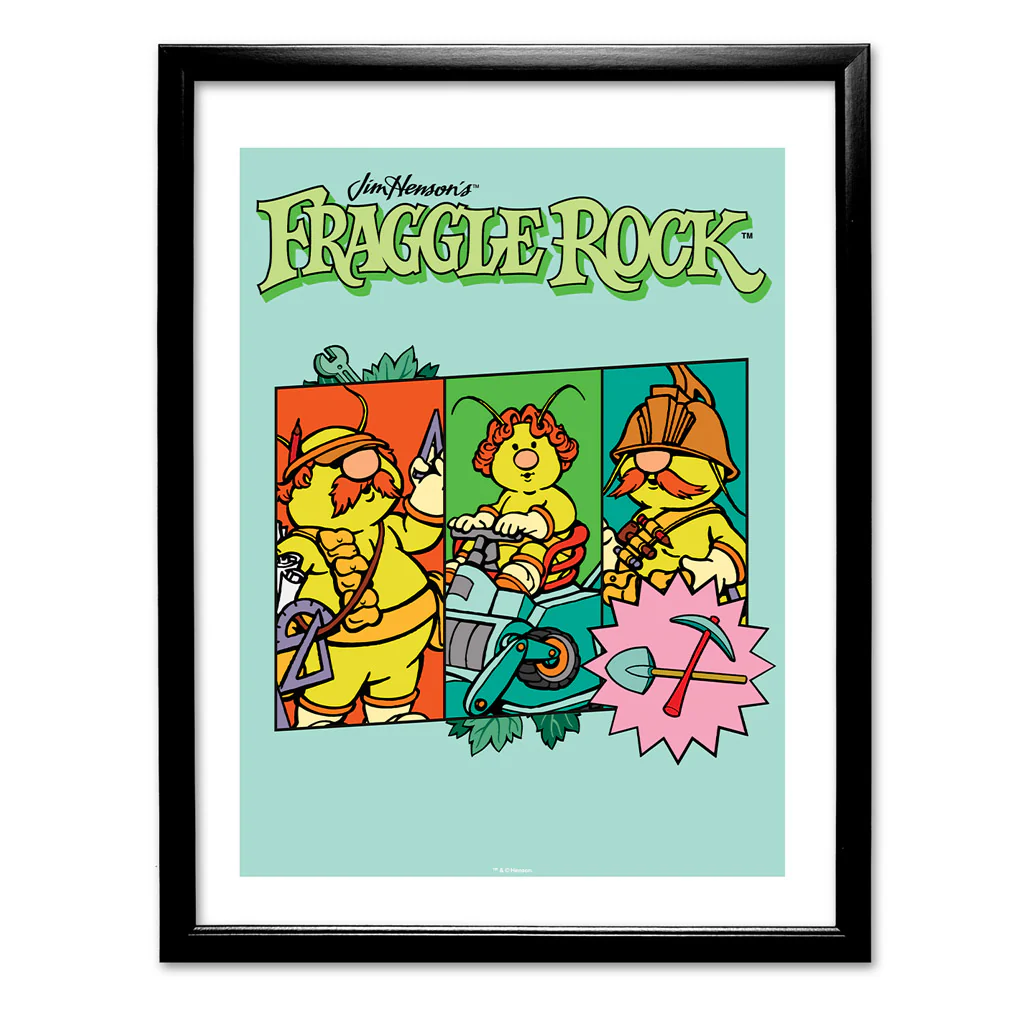 The Doozers & Tools - Fraggle Rock Classic Art Print - Image 3