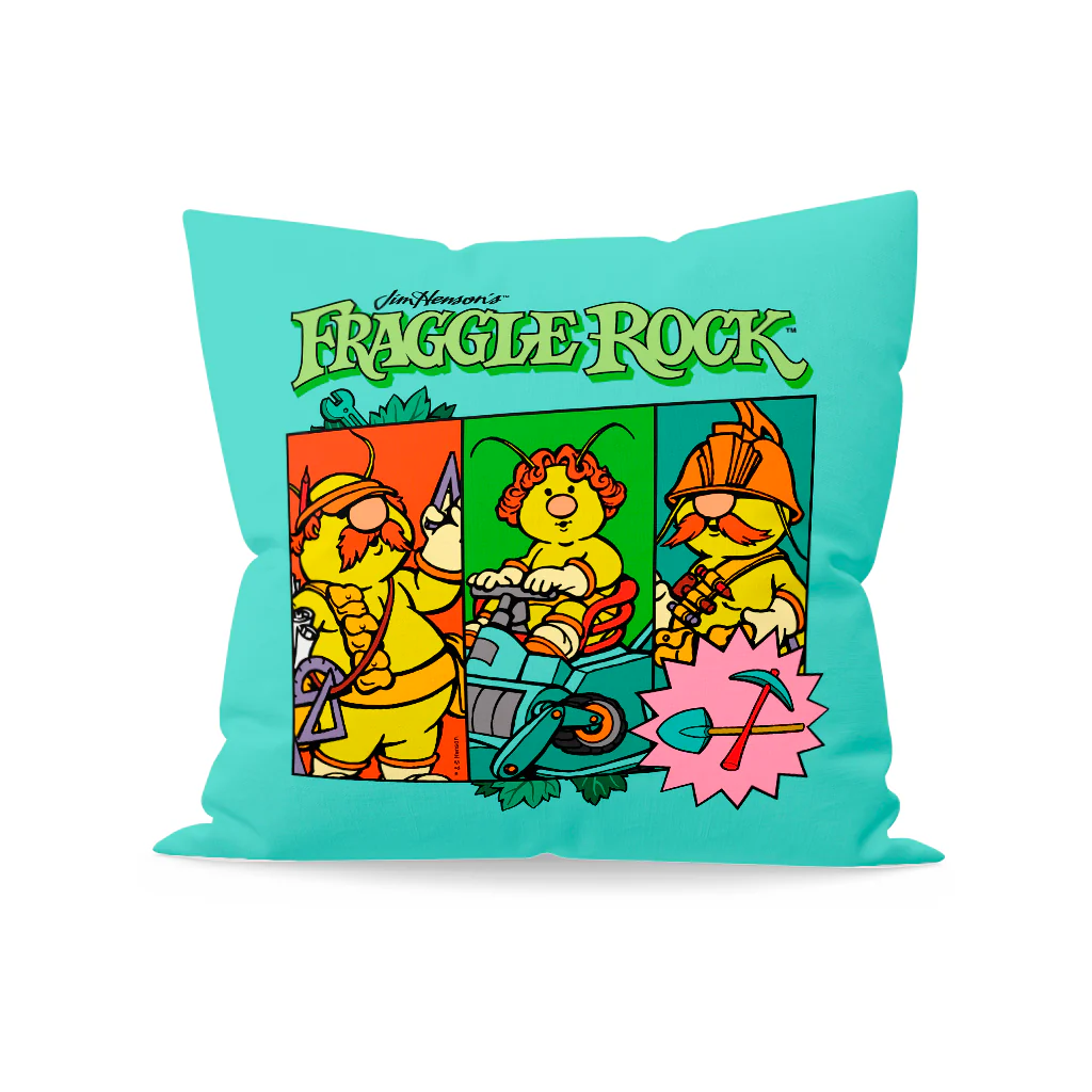 The Hardworking Doozers - Fraggle Rock Classic Cushion - Image 3
